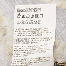 Pre Owned Versus Versace Yellow Printed Jersey T-Shirt M