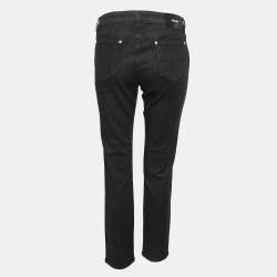 Versus Versace Black Denim Straight Fit Jeans L Waist 31"