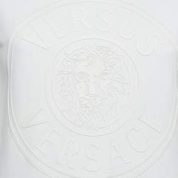 Versus Versace White Medusa Print Cotton Sweatshirt M