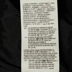 Pre Owned Versus Versace Monochrome Printed Crepe Shift Dress L