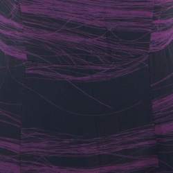 Pre Owned Versus Versace Navy Blue Crepe Sleeveless Dress M