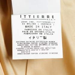 Pre Owned Versus Versace Tan Brown Corduroy Pant Suit M