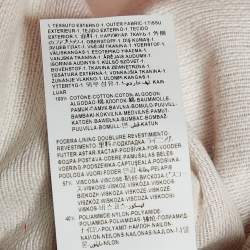 Pre Owned Versus Versace Red Faux Leather Mini Skirt S