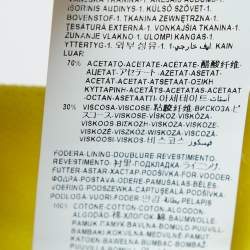 مملوكة مسبقًا Versus Versace Yellow Crepe Straight Leg Trousers S