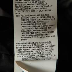 Pre Owned Versus Versace Black Leather Mini Skirt XS