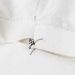 Vetements X Hanes White Staff Print Cotton Oversized T-Shirt M