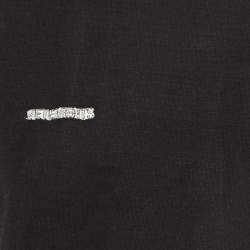 Pre Owned Vetements Black Cotton Inside Out Crew Neck T-Shirt S