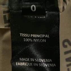 مملوكة مسبقًا معطف مطر فيتمنت شل بيج طباعة شعار ماركة (مقاس موحد)