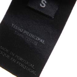 Pre Owned Vetements White Leo Zodiac Printed Cotton Crewneck T-Shirt S