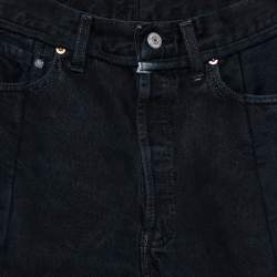 Vetements Black Denim Reworked Push Up Jeans XS