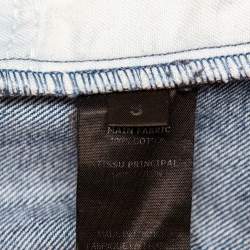 Pre Owned Vetements Two Tone Denim Reworked Jeans S