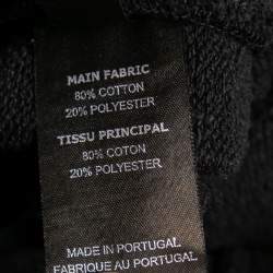 Vetements Black Rib Knit Elasticized Waist Trousers M