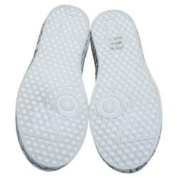 Pre Owned Vetements White Canvas Graffiti Sneakers Size 36