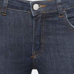 Victoria Beckham Dark Blue Denim Flared Jeans S Waist 26"