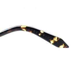 Victoria Beckham Gold Plated/Green Gradient VBS131 Loop Round Sunglasses