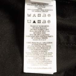 Pre Owned Victoria Beckham Black Denim Wide-Leg Jeans M Waist 28"