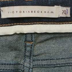 Victoria Beckham Blue Washed Denim Jeans S Waist 26" 