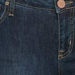 Victoria Beckham Blue Washed Denim Jeans S Waist 26" 