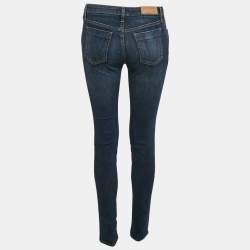 Victoria Beckham Blue Washed Denim Jeans S Waist 26" 