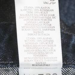 Pre Owned Victoria Beckham Blue Denim High Rise Alina Jeans M Waist 30"