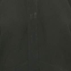 Pre Owned Victoria Beckham Black Crepe Midi Dress M 