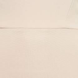 Pre Owned Victoria Beckham Pink Stretch Knit Midi Bodycon Dress S