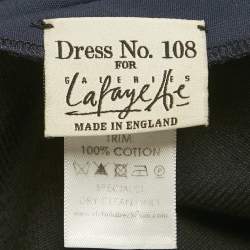 مملوكة مسبقًا فستان فيكتوريا بيكهام كحلي مزيج قطن ضيق قصير مقاس صغير ( سمول )