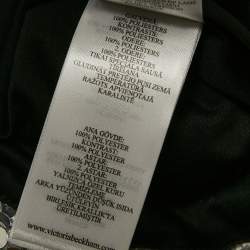 مملوكة مسبقًا Victoria Beckham Gold/Silver Sequin Cami Top M