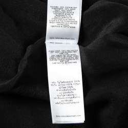 مملوكة مسبقًا Victoria Beckham Burgundy Sequin Crew Neck Top S