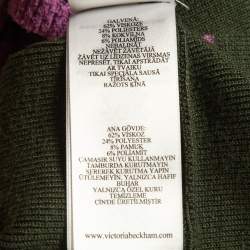 Pre Owned Victoria Beckham Multicolor Knit Sleeveless Tank Top M