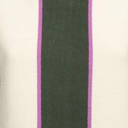 Pre Owned Victoria Beckham Multicolor Knit Sleeveless Tank Top M