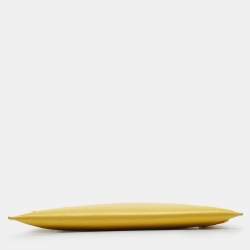 Pre Owned Victoria Beckham Yellow Leather Zip Pouch
