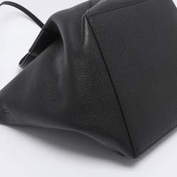 Pre Owned Victoria Beckham Black Leather Mini W11 Tote