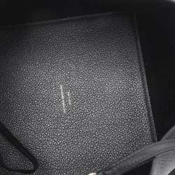 Pre Owned Victoria Beckham Black Leather Mini W11 Tote