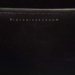 Pre Owned Victoria Beckham Baby Blue Leather Crossbody Bag