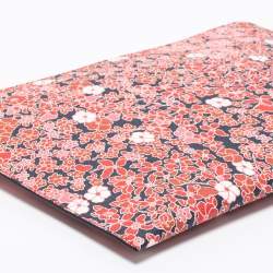 Pre Owned Victoria Beckham Multicolor Coated Canvas Large Floral Print Clutch