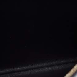 Pre Owned Victoria Beckham Multicolour Printed Leather Small Zip Pouch