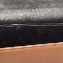 Pre Owned Victoria Beckham Brown Leather Eva Shoulder Bag