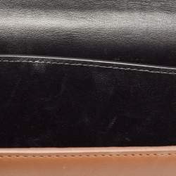 Pre Owned Victoria Beckham Brown Leather Eva Shoulder Bag