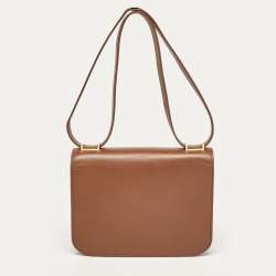 Pre Owned Victoria Beckham Brown Leather Eva Shoulder Bag