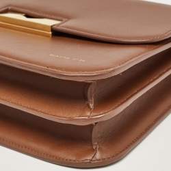 Pre Owned Victoria Beckham Brown Leather Eva Shoulder Bag