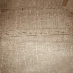 Pre Owned Victoria Beckham Beige Suede Flap Shoulder Bag