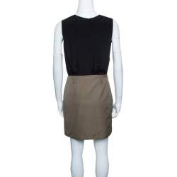 Victoria Victoria Beckham Colorblock Sleeveless Dress S