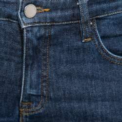 Pre Owned Victoria Victoria Beckham Blue Denim Stretch Flared Jeans S Waist 29"