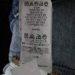 Pre Owned Victoria Victoria Beckham Blue Denim Stretch Flared Jeans S Waist 29"