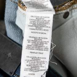 Pre Owned Victoria Victoria Beckham Blue Denim Stretch Flared Jeans S Waist 29"