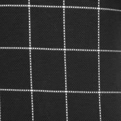 Pre Owned Victoria Victoria Beckham Black Checked Cotton Knit Midi Dress S
