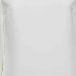Pre Owned Victoria Victoria Beckham White Crepe Mini Shift Dress S