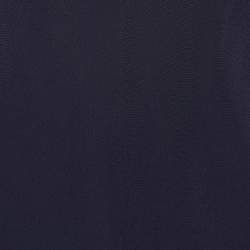 Victoria Victoria Beckham Navy Blue Plunge V-Neck Mini Dress M