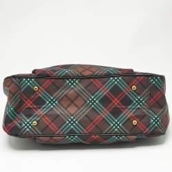 Pre Owned Vivienne Westwood Multicolor Nylon Vegan Logo Tote